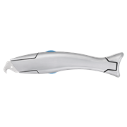 BLUE MARLIN Couteau de poseur de tapis BM-1000 avec porte-lames en plastique, forme ergonomique